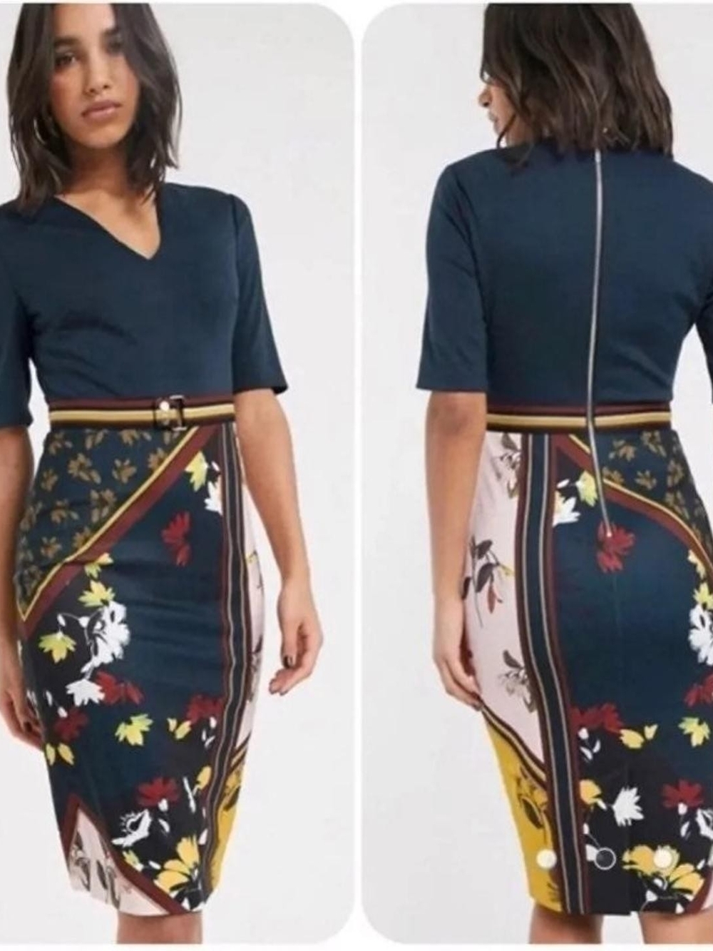 Ted Baker Madiiy Savanna Bodycon Dress
